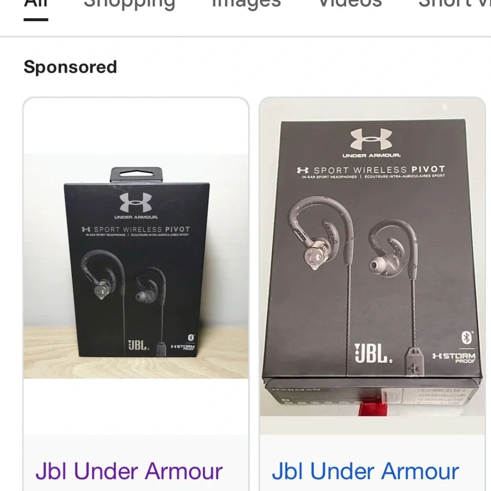 Under Armour Sport Wireless Pivot Earbuds - Black